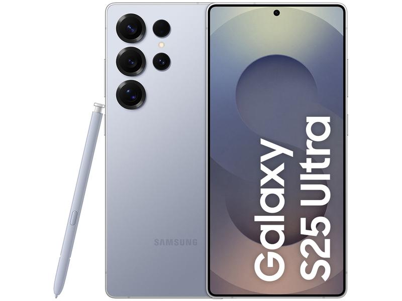 Samsung Galaxy S25 Ultra 5G 256GB Galaxy AI Titânio Cinza 6,9